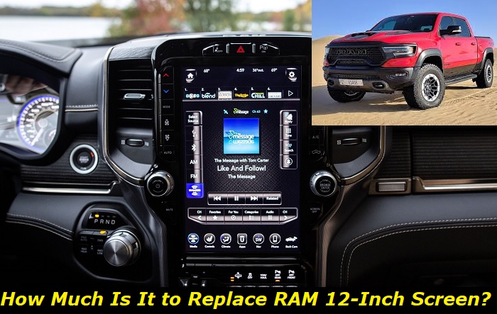 ram 12-inch screen replacement